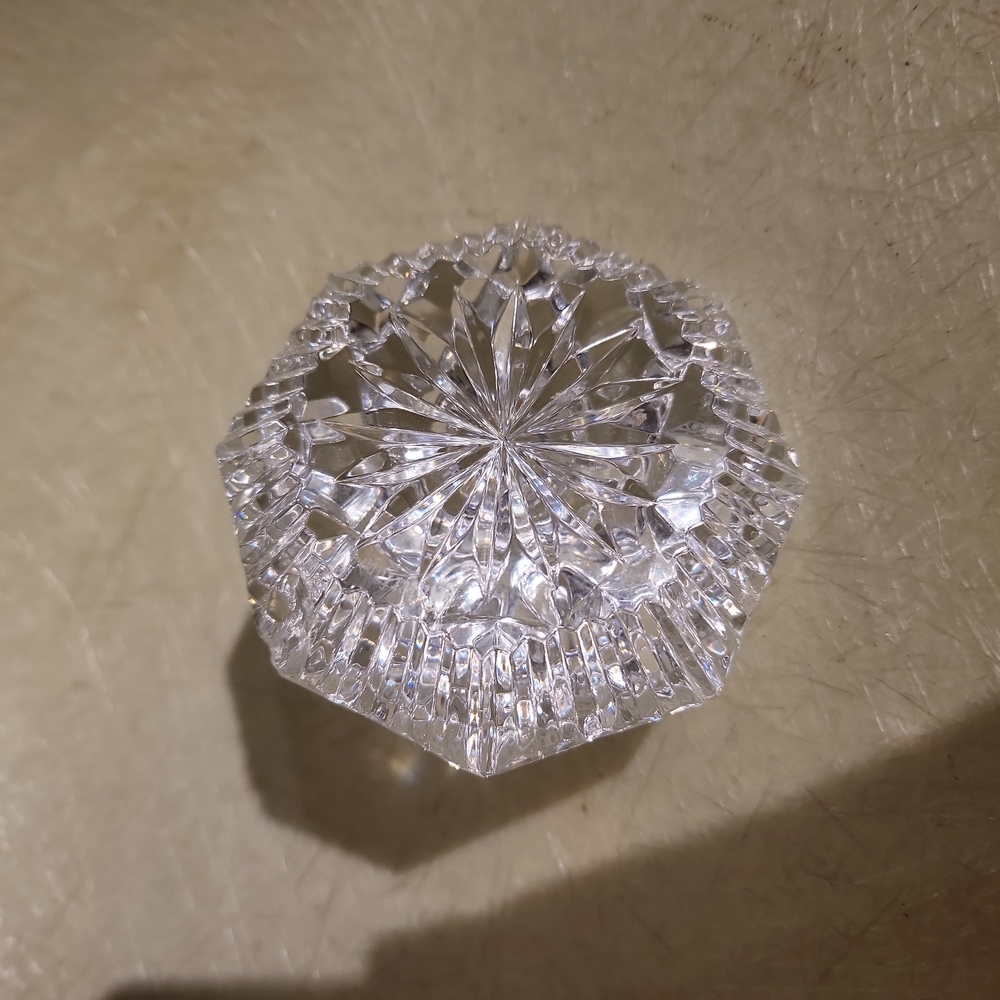 Vintage Waterford Crystal Lismore Paperweight